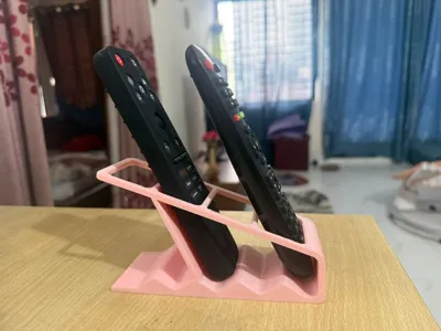 Minimalistic Remote Control Holder