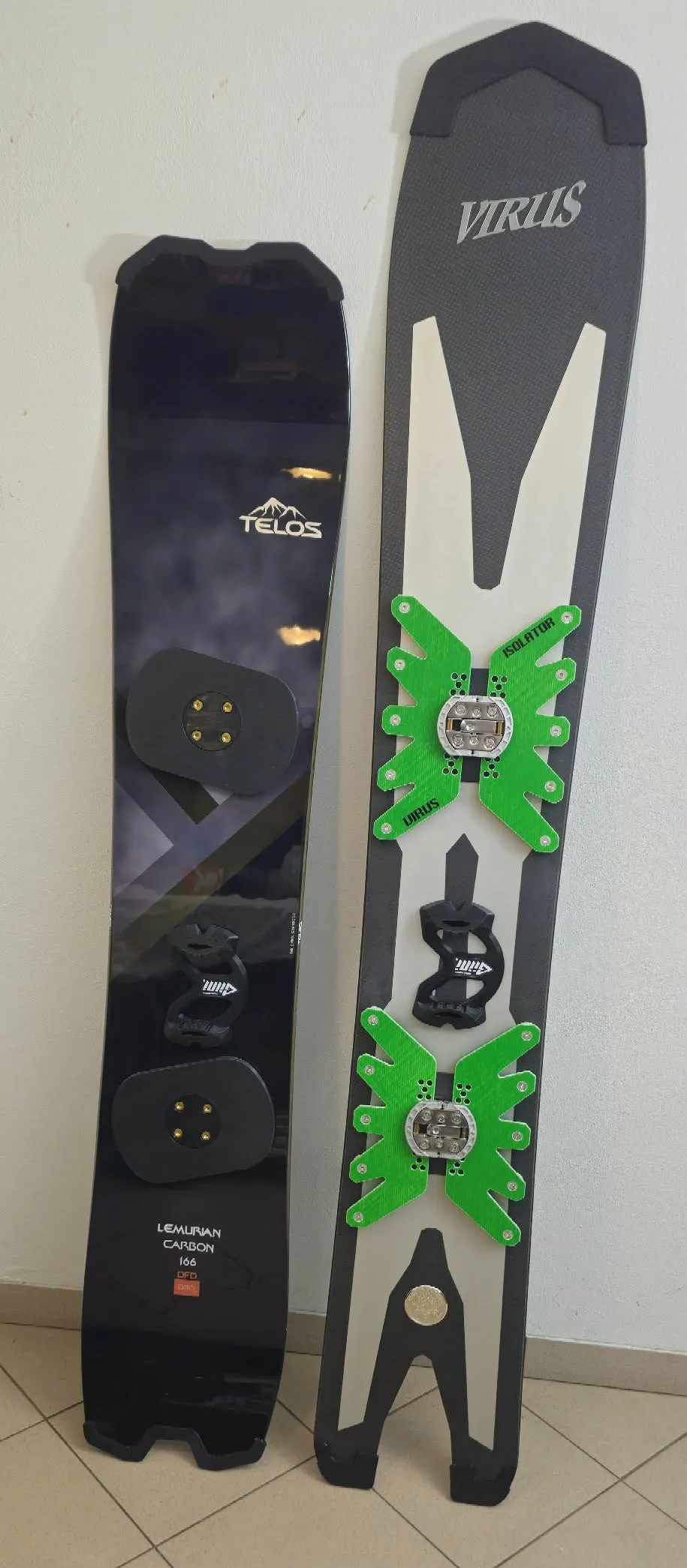 Snowboard Power Risers Plaques de rehausse de fixations de snowboard / Power Pads - Modèle d ...