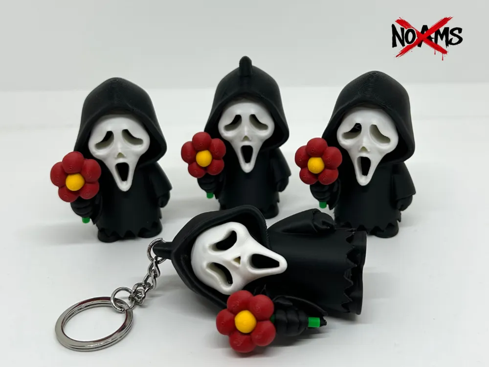 Accesorio para impresora 3D: Romantic Ghostface - No AMS. Referencia del modelo original.