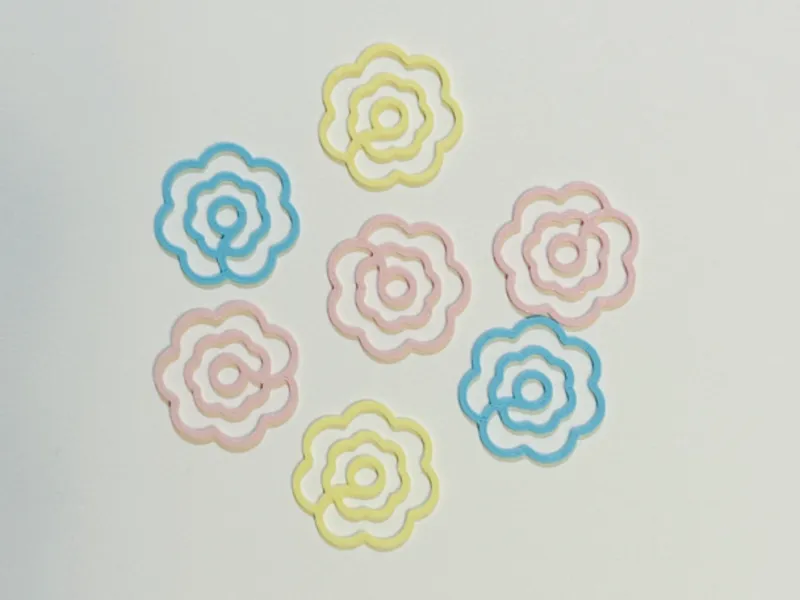 お花のクリップ