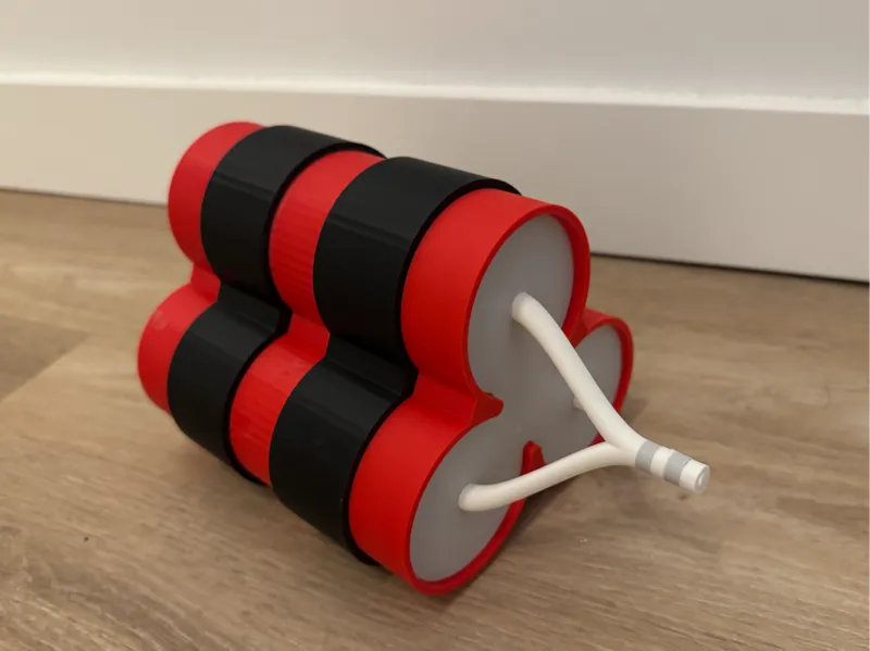 Dynamite Storage Box -  opens up nicely