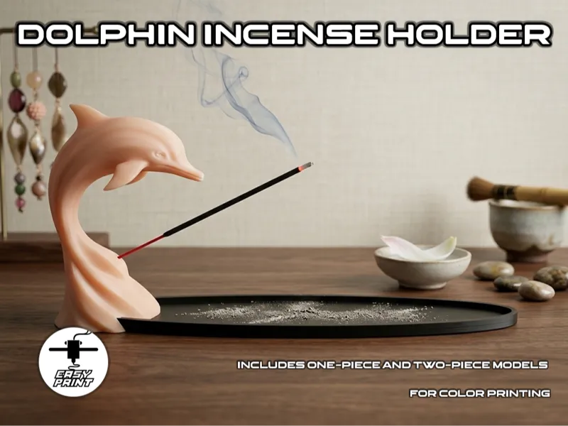 Dolphin Incense Holder