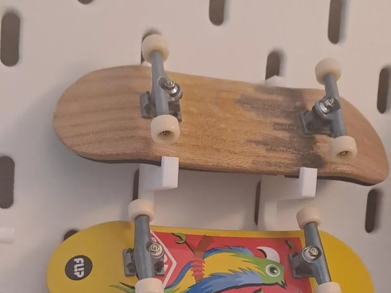 Ikea Skadis Fingerboard-Halter (für 3 Stück
