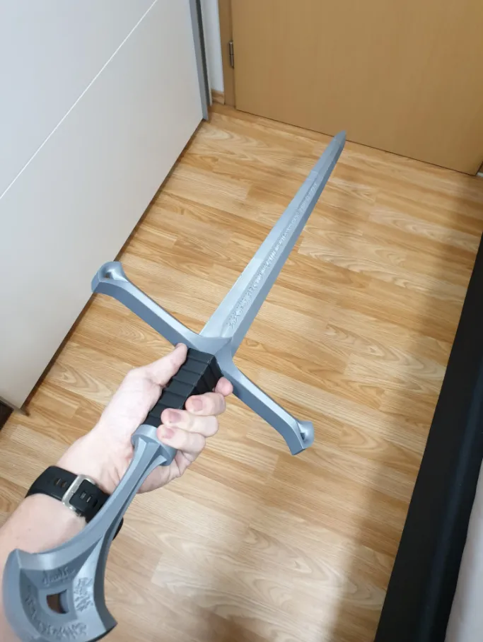 Narsil Sword - The Lord of the Rings view 2