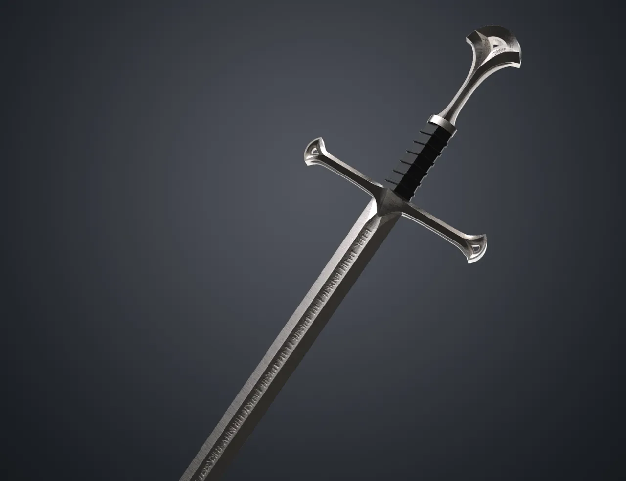 Narsil Sword - The Lord of the Rings view 3