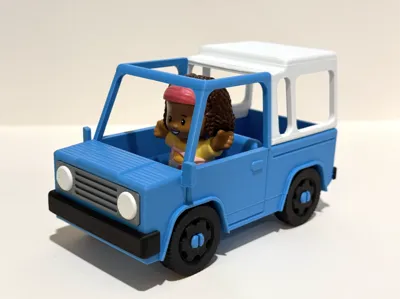 Truck with Topper for Fisher Price Little People