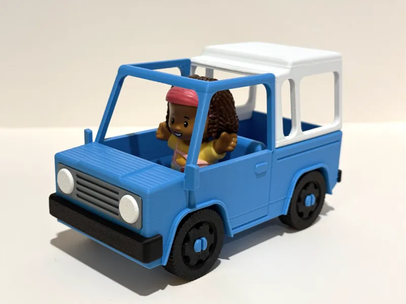 Truck with Topper for Fisher Price Little People