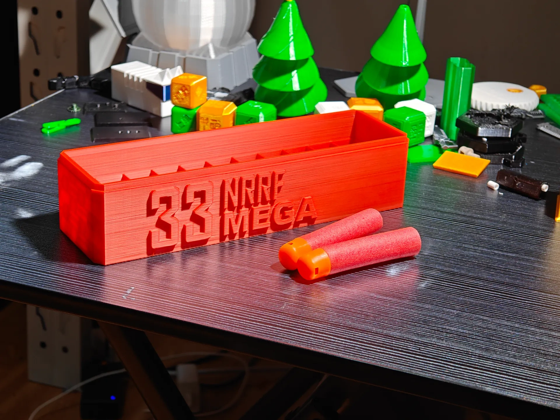 Miniatura 1 do modelo 3D 33 NERF MEGA 软弹收纳盒