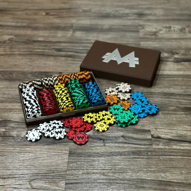 Monopoly Poker Chip set w/Case