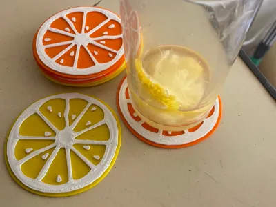 Cupstand orage or lemon shape