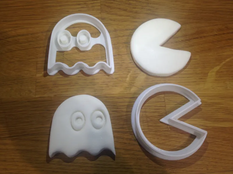 Pacman and Ghost Icing Cutter