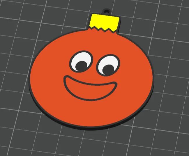 Happy Christmas tree decoration - Christmas Ball