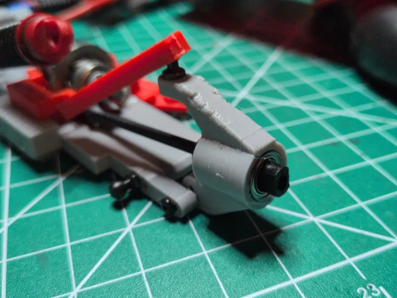 stub axle 7552x