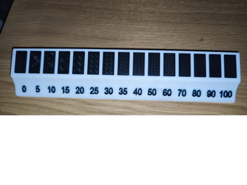 Fill percentage sample