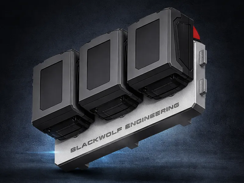 M18 Batteries Wall Mount