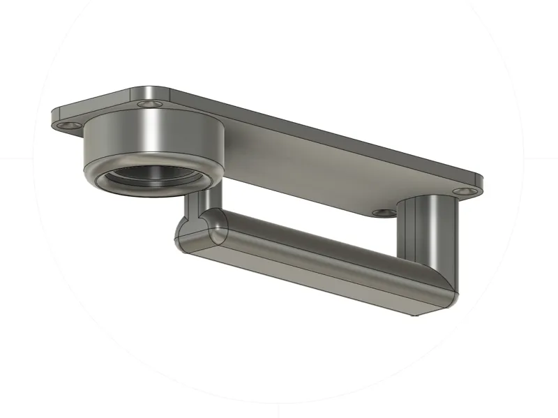 Rim Cylinder Pull Handle 201. LW3.