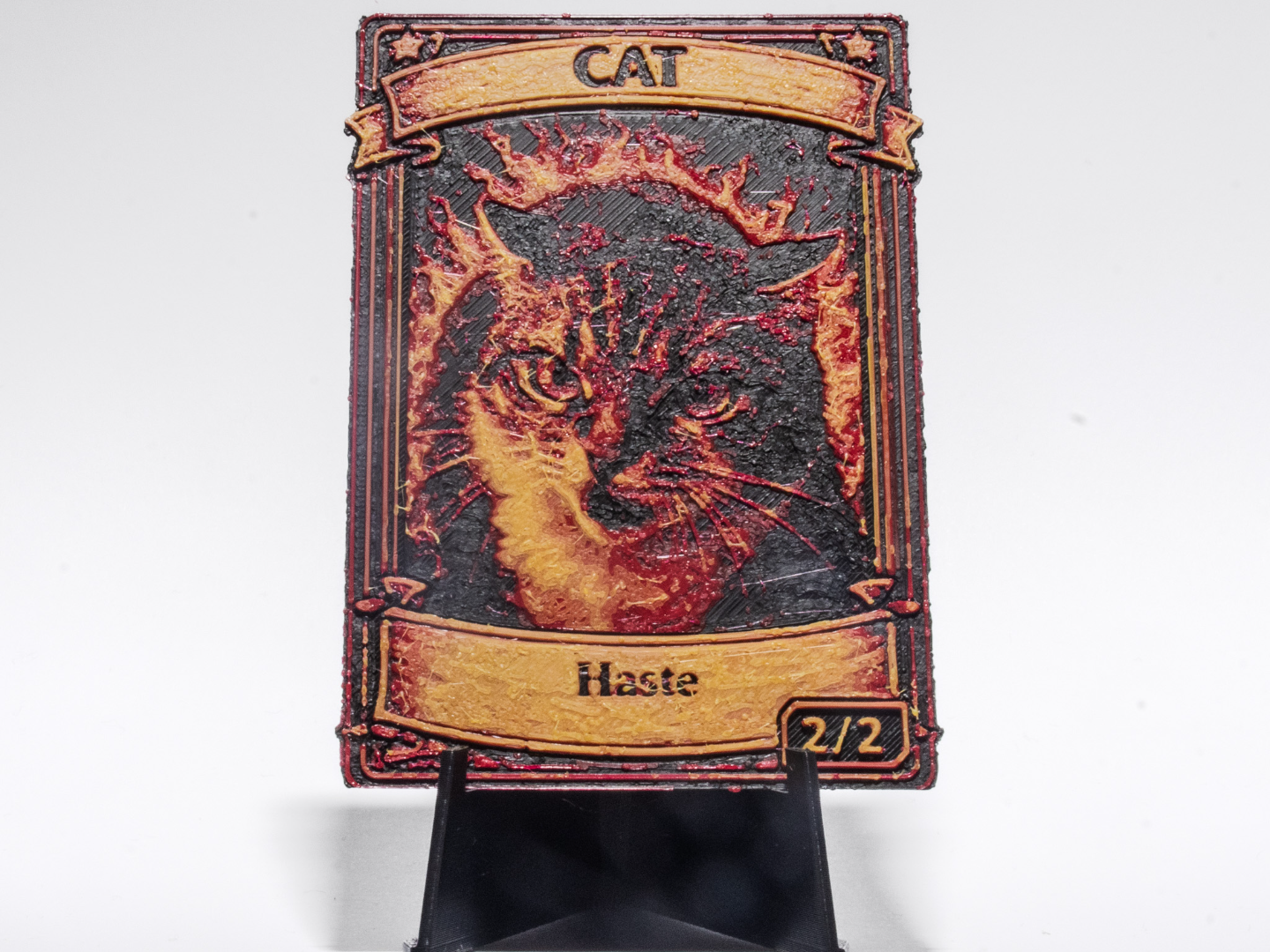 Cat Token – Haste 2/2 Magic the Gathering