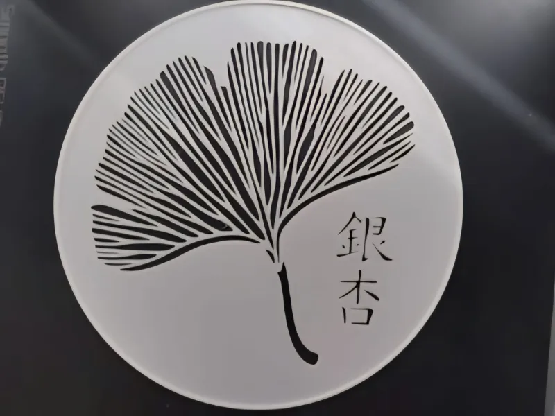 “Ginkgo” painting stencil