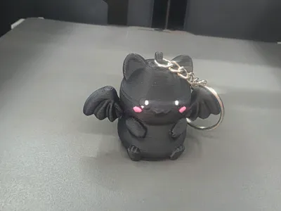 Cute Kawaii Bat Keyring