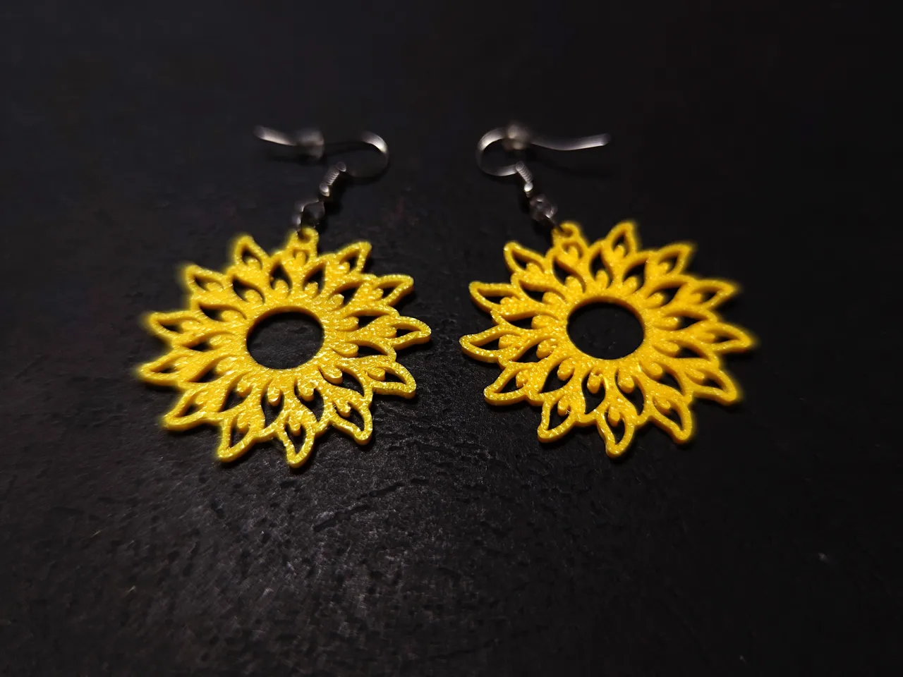 Solar Bloom Earrings view 3