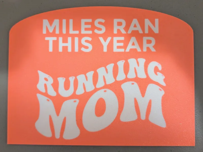 Running Mom – Miles Ran This Year Insert