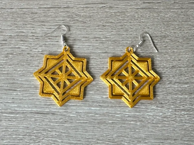 new square earrings