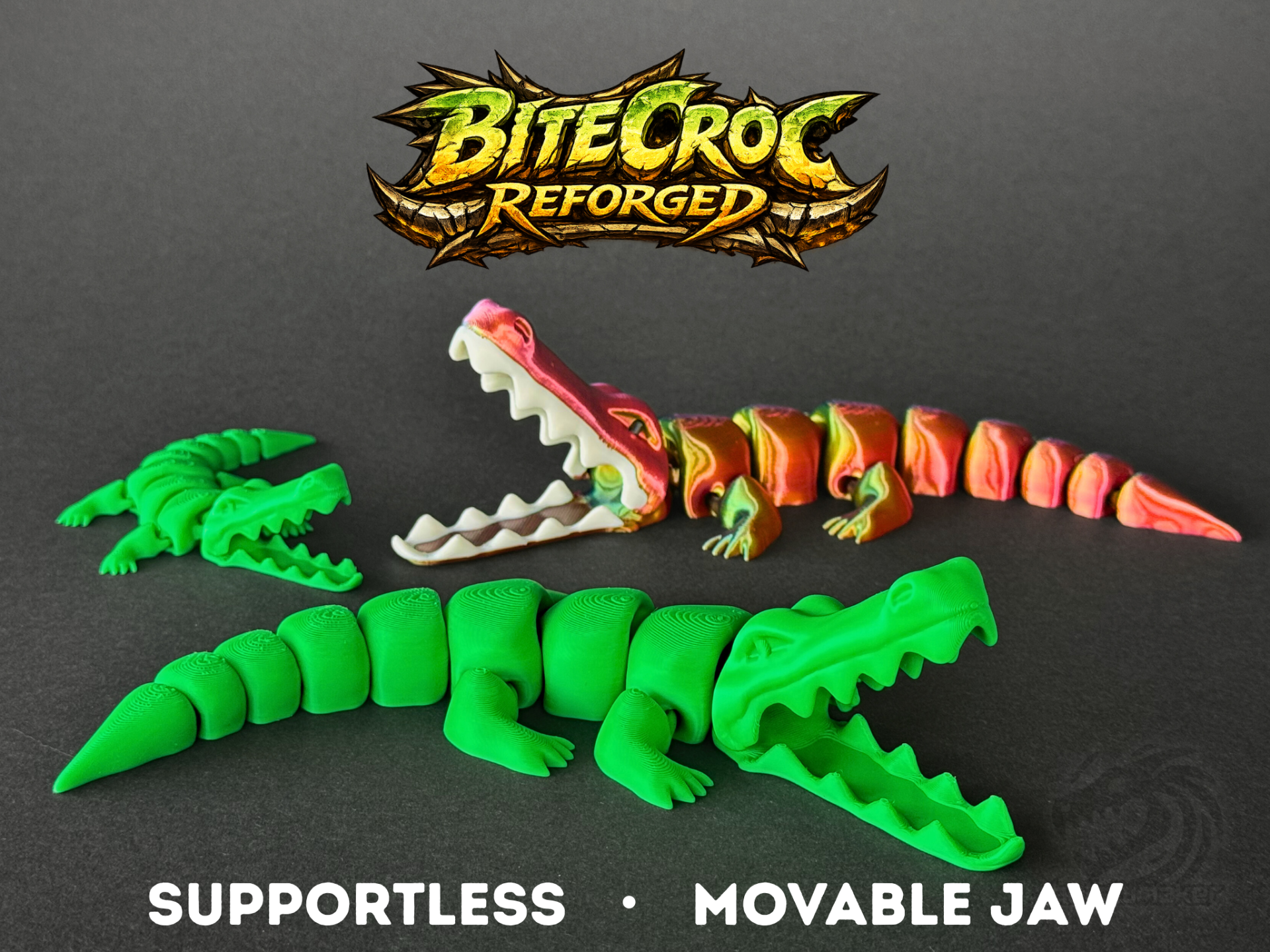 BiteCroc Reforged - Articulated Crocodile