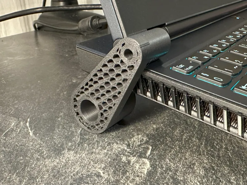 Notebook stand for better cooling