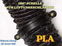 PLA - Luftschlauchschelle 180°