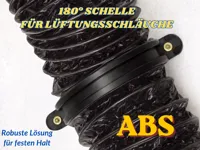 ABS - Luftschlauchschelle 180°