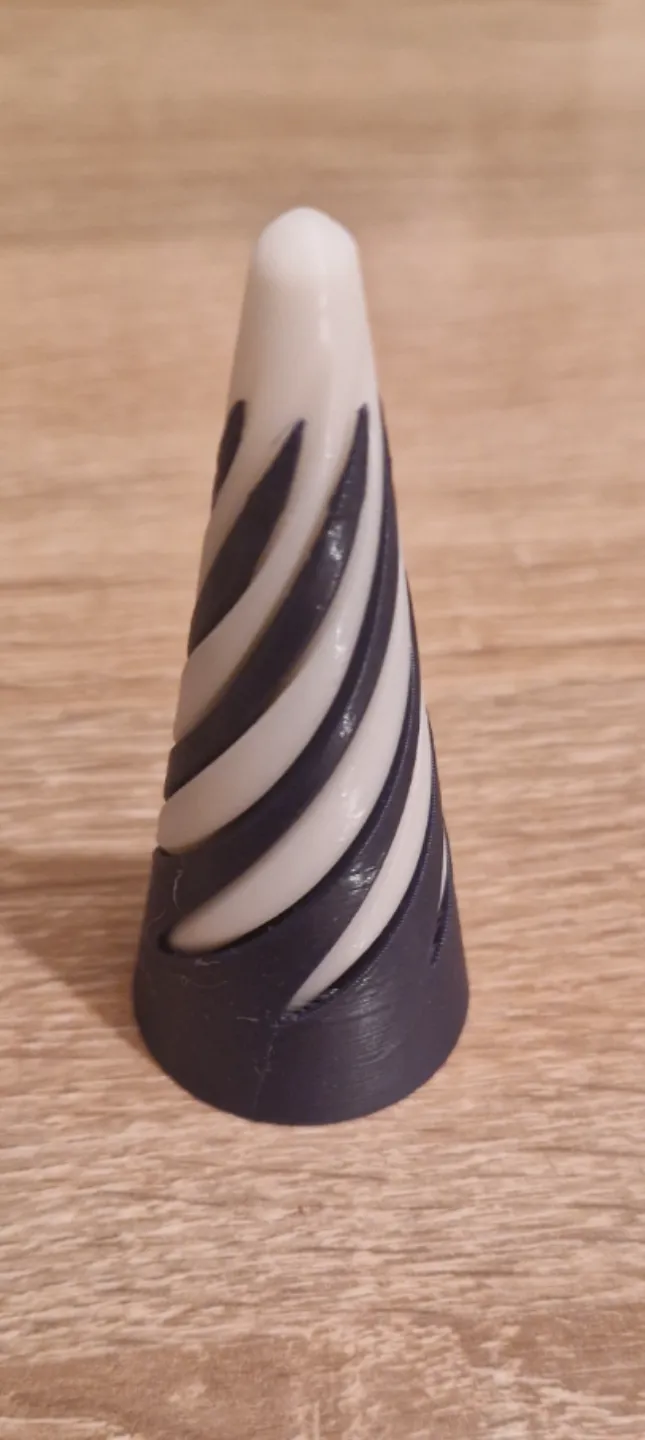 Fidget Passthrough spiral cone