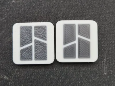 Filament Swatch with Bambulab Logo - no hole