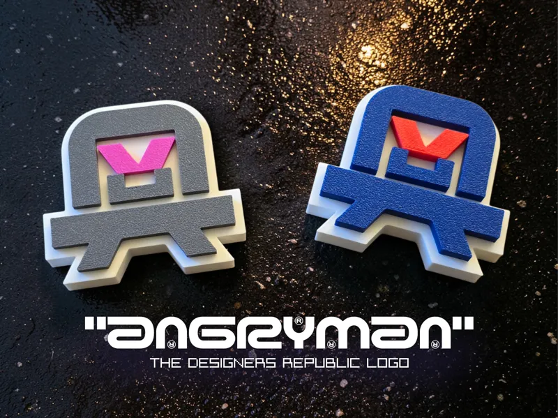 Angryman - The Designers Republic Logo
