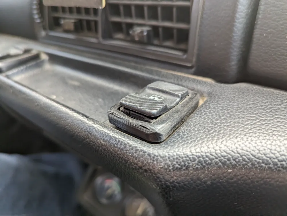 Volkswagen electric window switch bezel by jmaxime89 - MakerWorld