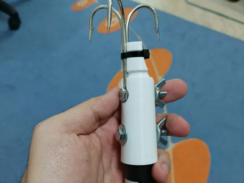 Add on for large treble hook