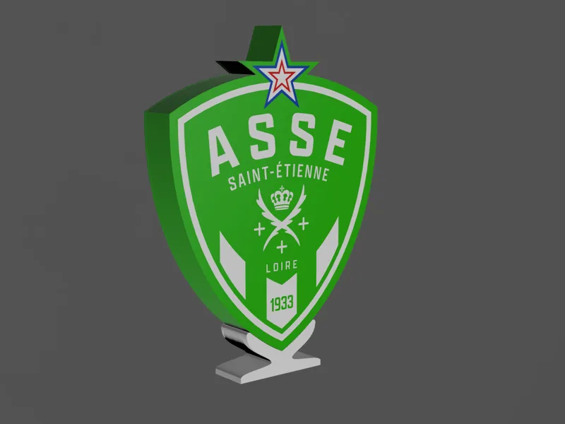 lightbox ASSE ( Saint-etienne )