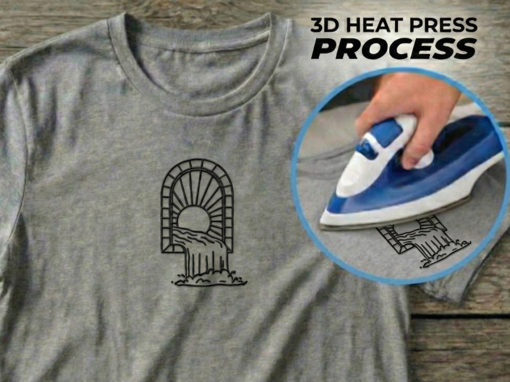 T-shirt Print - Brook