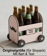 Bierwagen groß mit Aufschrift