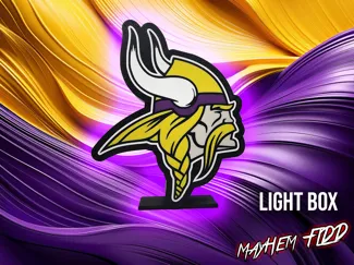 Minnesota Vikings LED Light Box