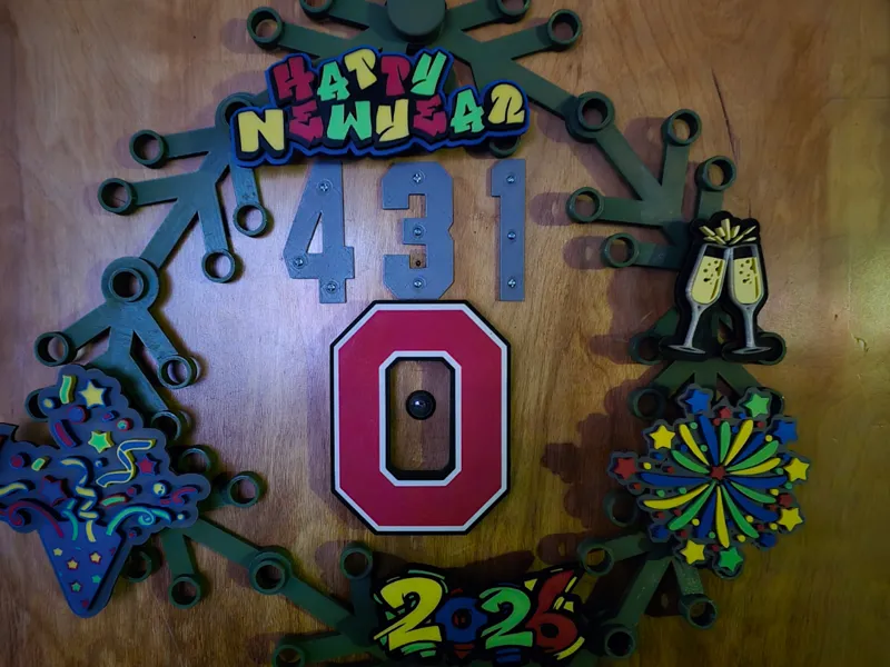 NEW YEAR/Grad add-ons for not another brick wreath