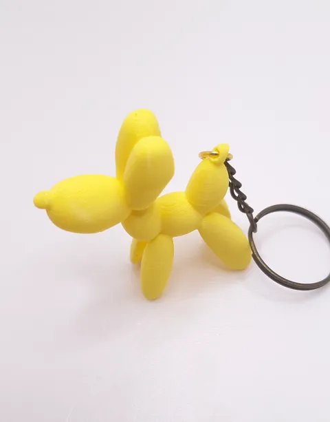Balloon Dog Keychain view 2