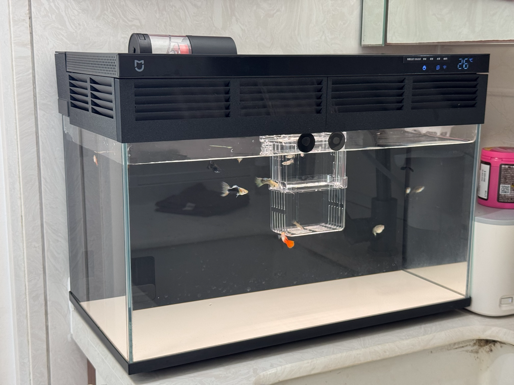 Miniatura 2 do modelo 3D 小米鱼缸百叶窗增高架