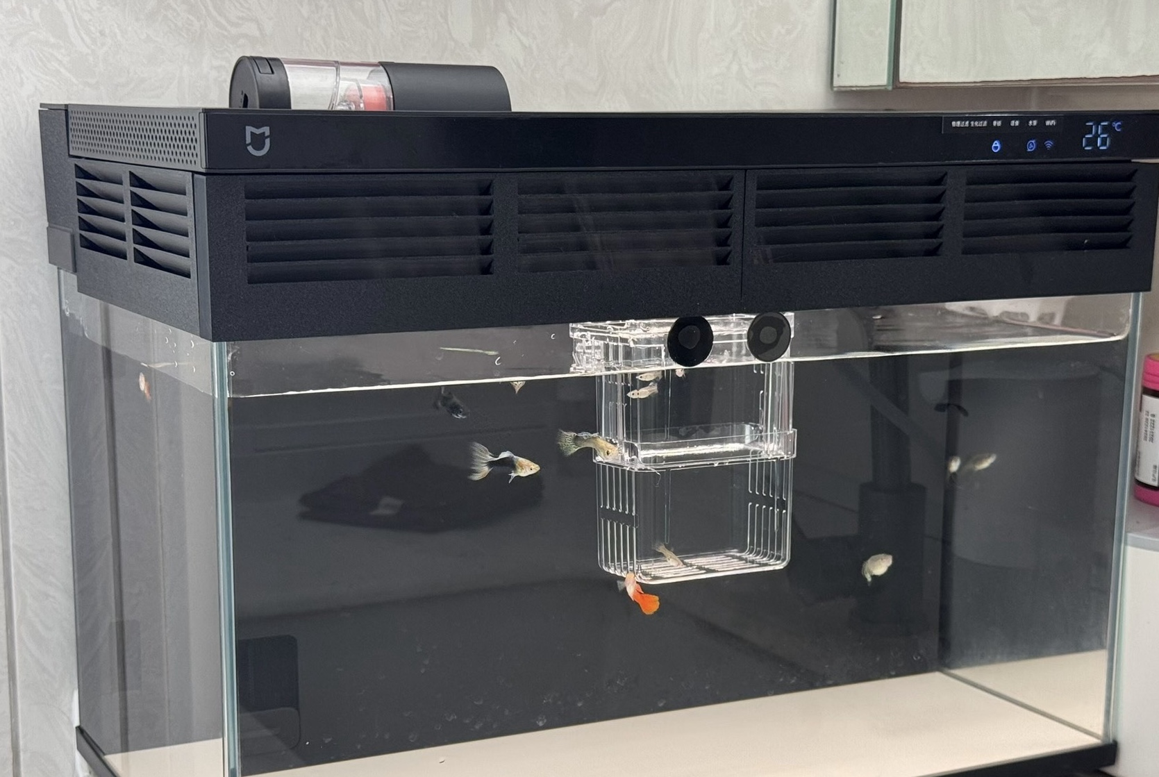 Miniatura 1 do modelo 3D 小米鱼缸百叶窗增高架