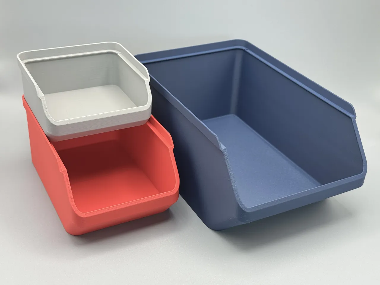 Stackable storage box (customizable) view 3