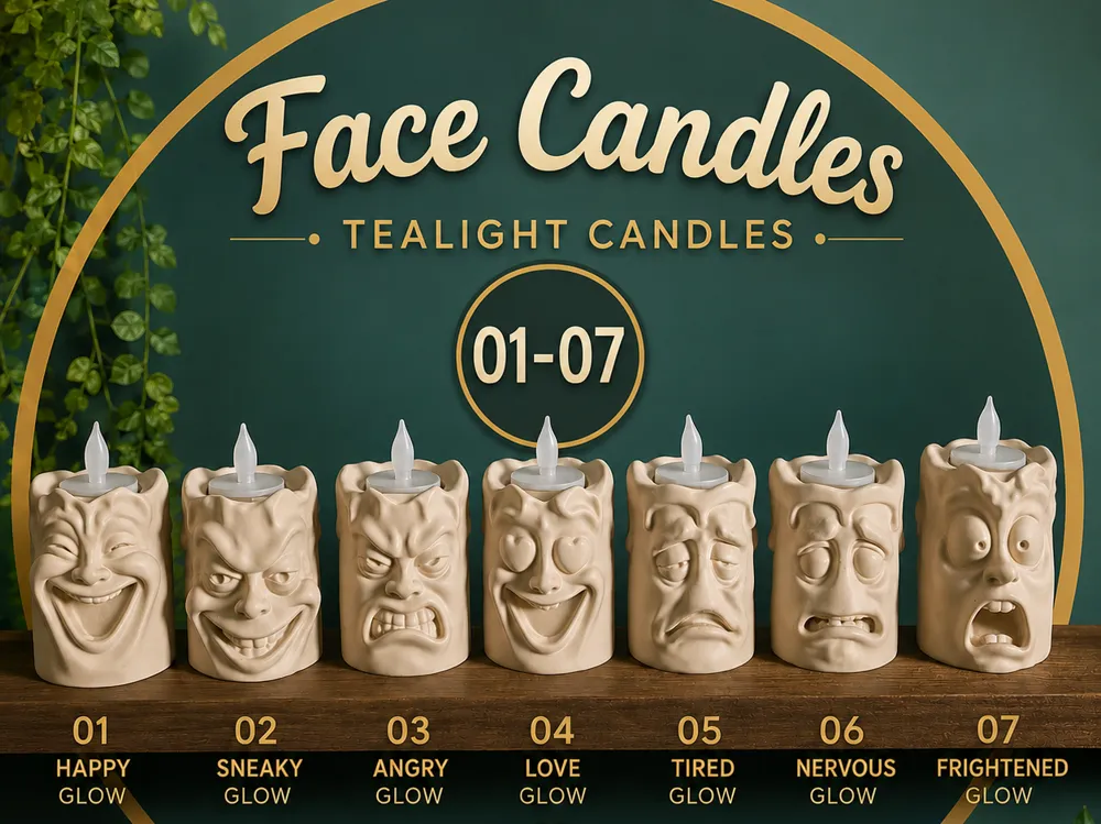 Accesorio de iluminación decorativa: Bee Bright | FACE CANDLES. Referencia del modelo original.