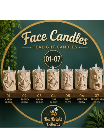 Accesorio de iluminación decorativa: Bee Bright | FACE CANDLES — vista de referencia 2