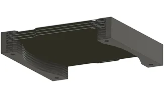 Unter Tisch Druckplattenhalter
