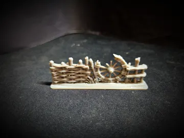 Escenografía en miniatura: Dungeon Walls Ruined Stone D&D Terrain — vista de referencia 3