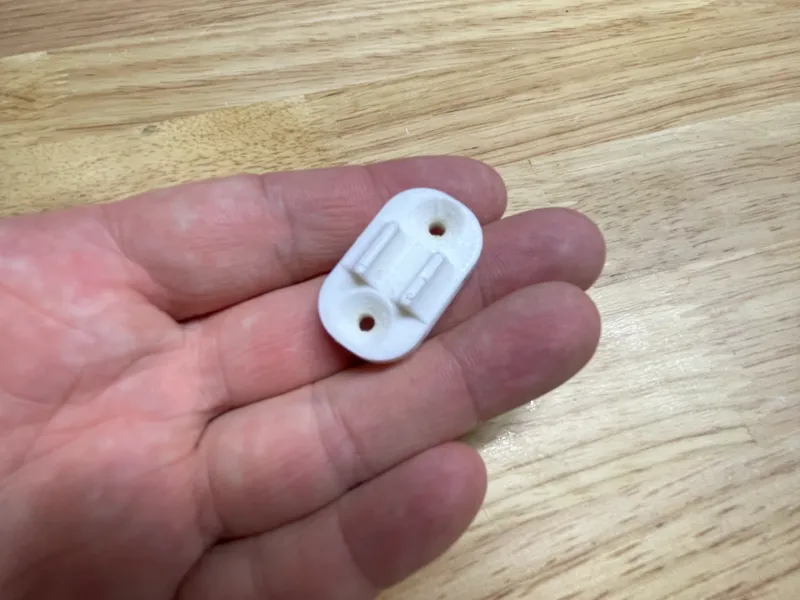 Cable holder - Screw and ZipTie
