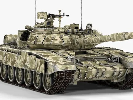 Maquette de char T-90MS
